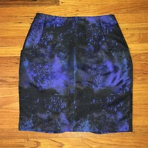 H&M Metallic Skirt